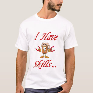 Camiseta T básico das habilidades das ferraduras