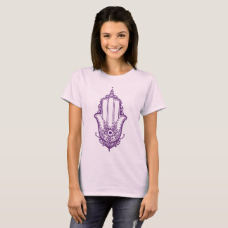 Camiseta T básico de Hamsa da beleza de Yaffa