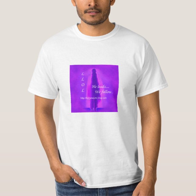 Camiseta T básico de LLOL - design dianteiro (Frente)
