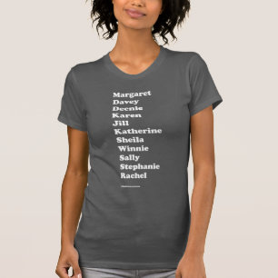 Camiseta T básico do pelotão da menina (cinzento)