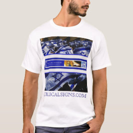Camiseta T bíblico dos sinais ITH "Israel 1948"