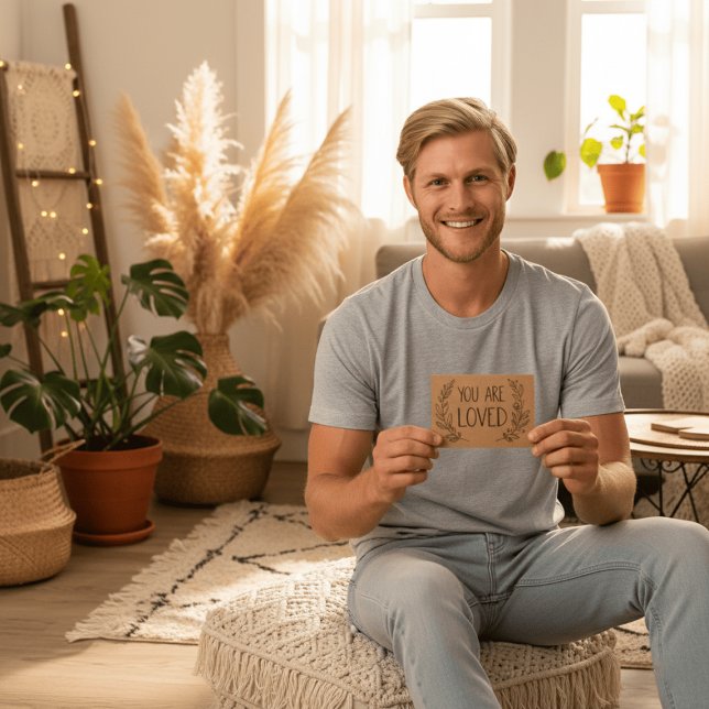 Camiseta-T-blenda-Canvas-Bella-Masculina (Men's Bella+Canvas Tri-blend T-Shirt Tri-Blend Shirt)