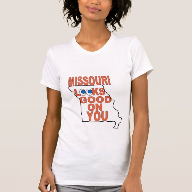 Camiseta T bonito de Missouri (Frente)