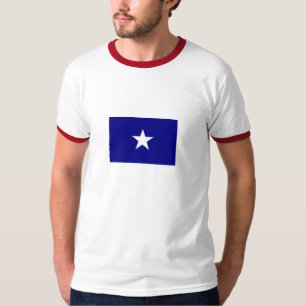 Camiseta T Bonnie da bandeira azul