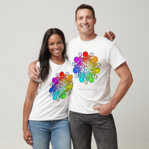 Camiseta T branco de CephNet (TM)