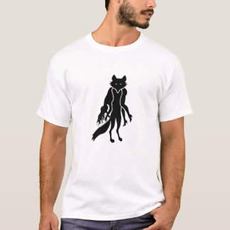 Camiseta T BRANCO de S dos HOMENS da RAPOSA de FURBIDDEN '