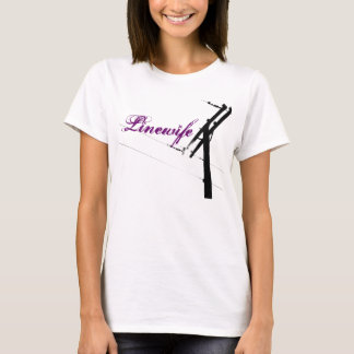Camiseta T cabido boneca de Linewife