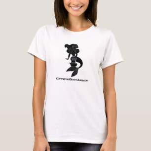 Camiseta T cabido logotipo de CDW