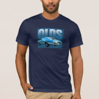 T-camisa 1970 do cutelo de Oldsmobile