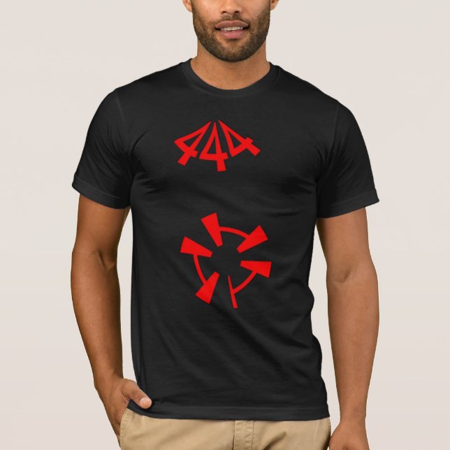 Camiseta T-Camisa 444 (Frente)