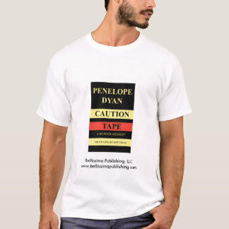 Camiseta T-Camisa da fita do cuidado
