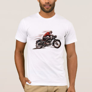 CAMISETA T-CAMISAS CLÁSSICAS DA MOTOCICLETA