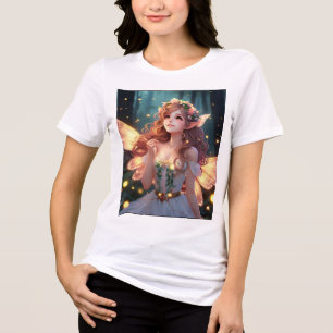 Camiseta-T-Canvas-de-Leite da Rainha Fada