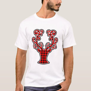 Camiseta T- Cartografia De Veado Engraçada, Bonita E Bonit