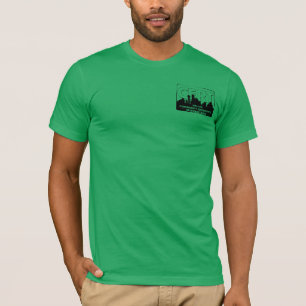 Camiseta T Casual Verde