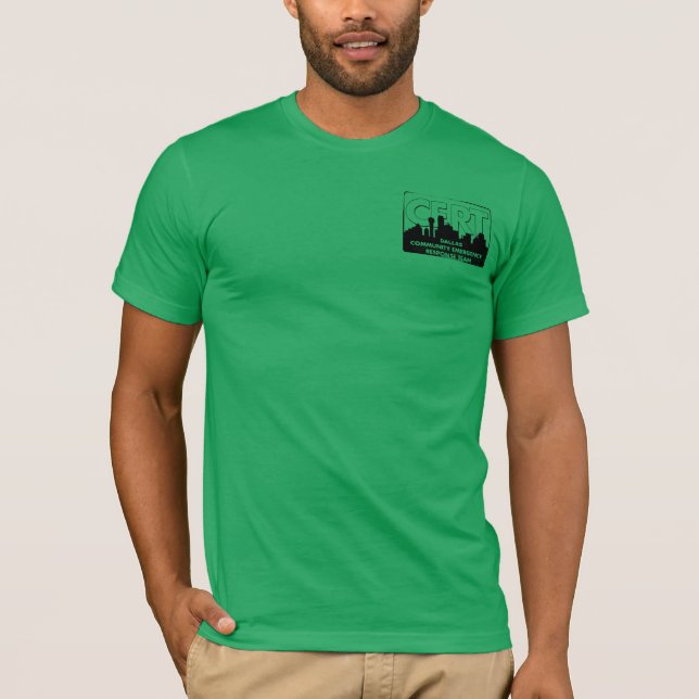 Camiseta T Casual Verde (Frente)