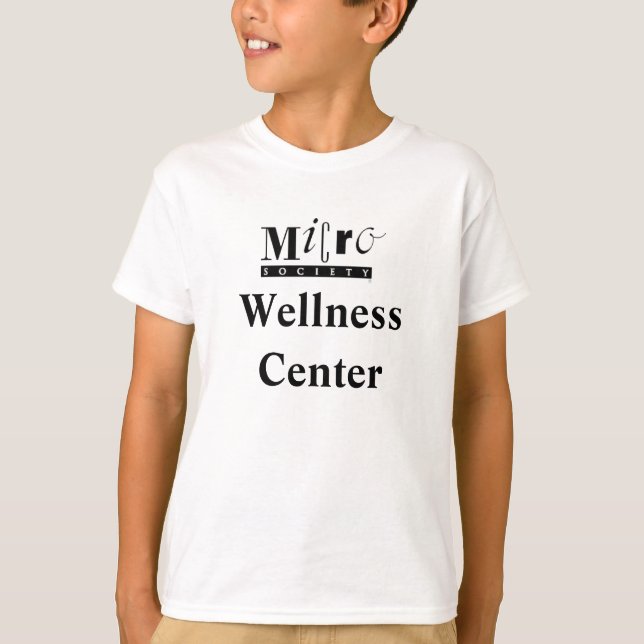 Camiseta T Center do bem-estar (Frente)