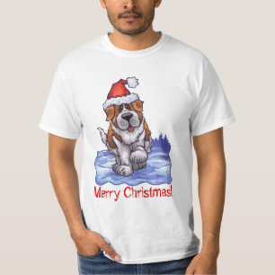 Camiseta T claro de St Bernard do Natal