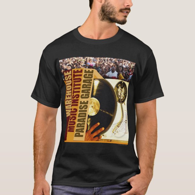 Camiseta T clássico do clube da cabeça da casa (Frente)