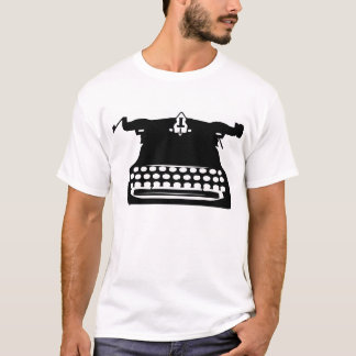 Camiseta T clássico do Tshirt da máquina de escrever do