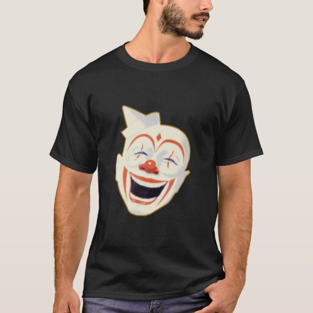 Camiseta T com Bozo de riso (Frente)