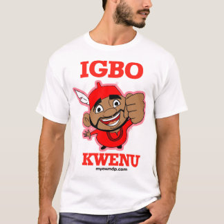 Camiseta T criativo de Kwenu do Igbo