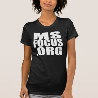 Camiseta T curto-sleeved de msfocus.org das senhoras