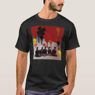 Camiseta T da arte dos grafites