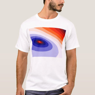 Camiseta T da arte gráfica do salão de baile dos anos 70