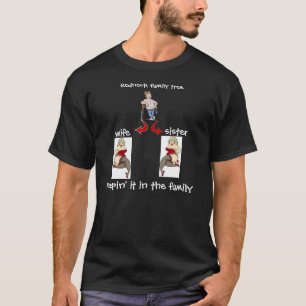 Camiseta T da árvore genealógica do campónio