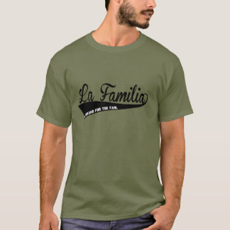 Camiseta T da assinatura de Familia do LA