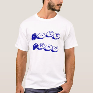 Camiseta T da banda de Chand do lago