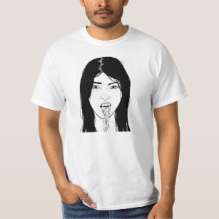 Camiseta T da boca da teoria do rastejamento