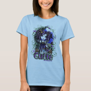 Camiseta T da boneca de "Cutie" do anjo dos retalhos de