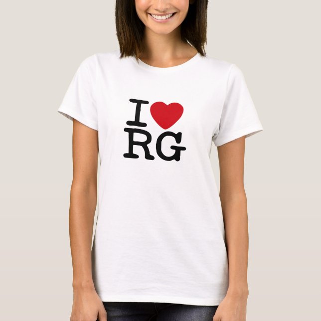 Camiseta T da boneca de RG (Frente)