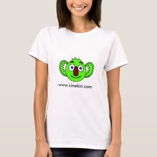 Camiseta T da boneca do happykin (Frente)