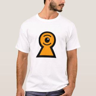 Camiseta T da câmara web do blogTV