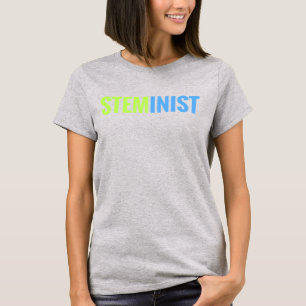 Camiseta T da campainha de STEMinist