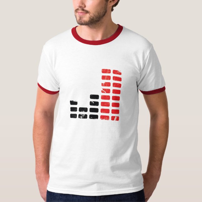 Camiseta T da campainha do #loveislouder (Frente)