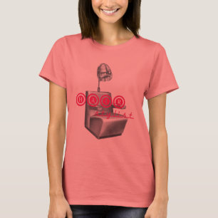 Camiseta T da campainha do secador do vintage do