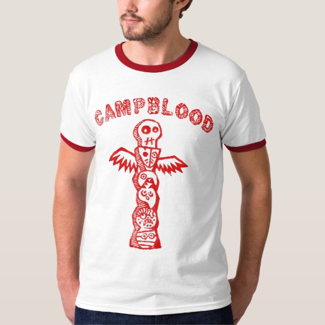 Camiseta T da campainha do Totem de CampBlood (Frente)
