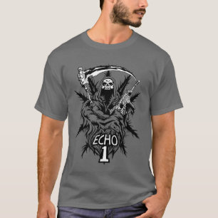 Camiseta T da ceifeira de Echo1USA