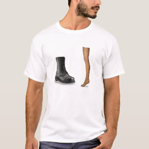 Camiseta T da cópia ilegal