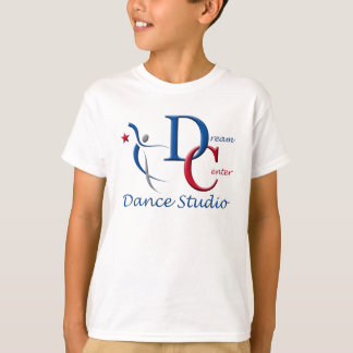 Camiseta T da criança da dança da C.C.