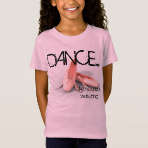 Camiseta T da dança