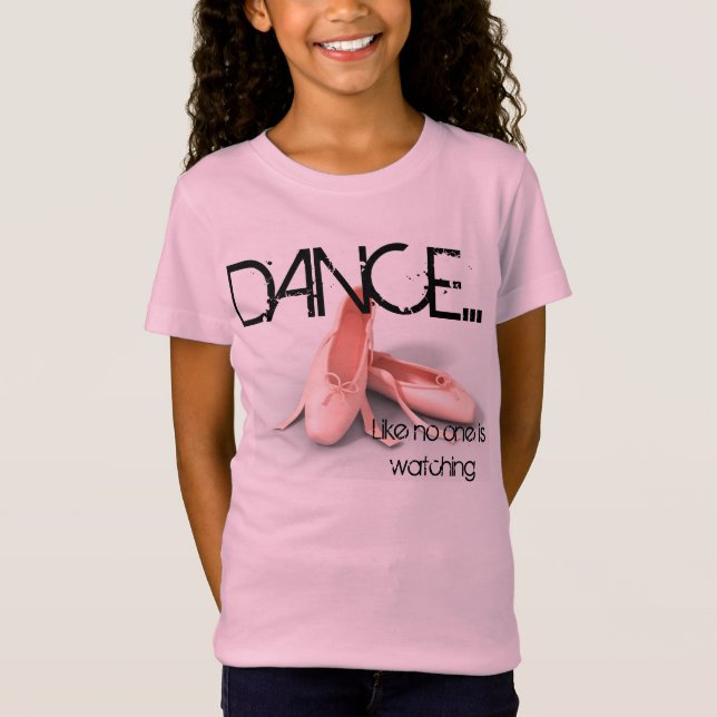 Camiseta T da dança (Frente)