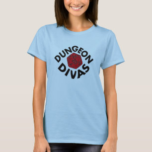Camiseta T da diva do Dungeon