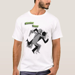 Camiseta T da equipe da missão