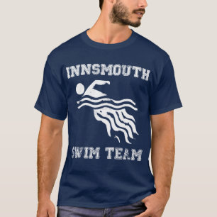 Camiseta T da equipe de natação de Innsmouth - obscuridad