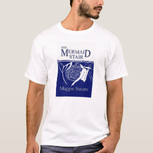 Camiseta T da escada da sereia